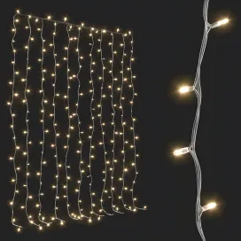 Garland on the window